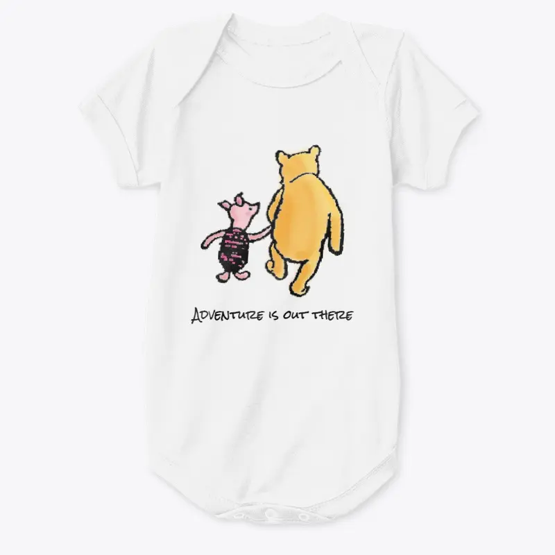 Winnie the Pooh and Piglet Onesie