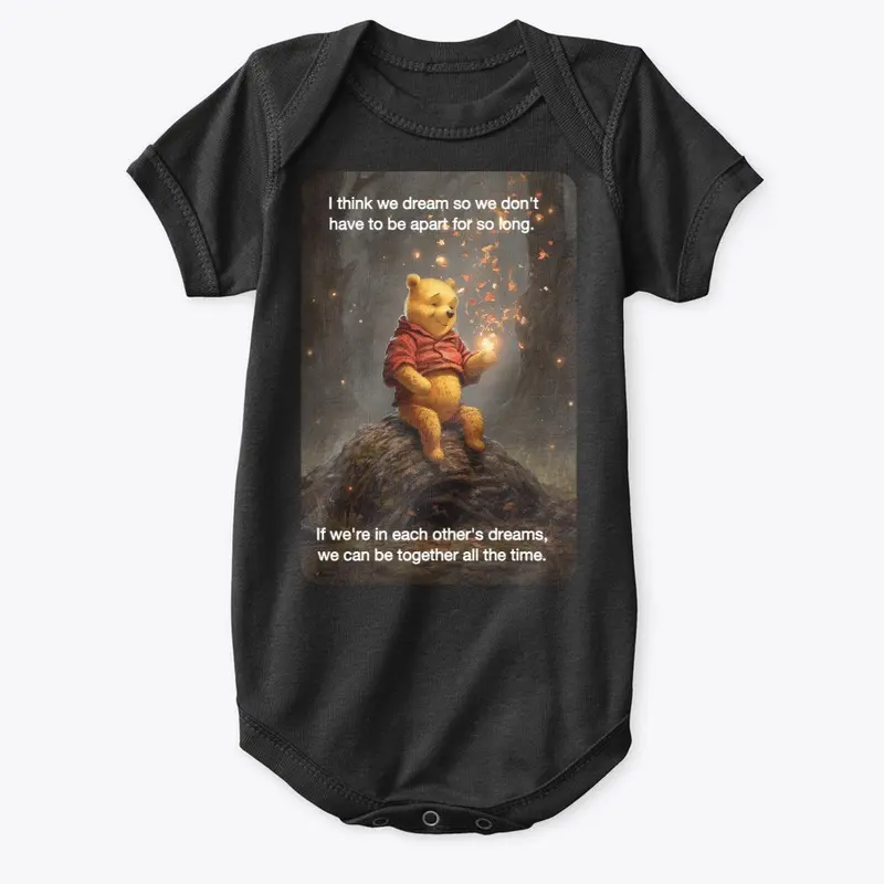 Winnie the Pooh Onesie and Quote