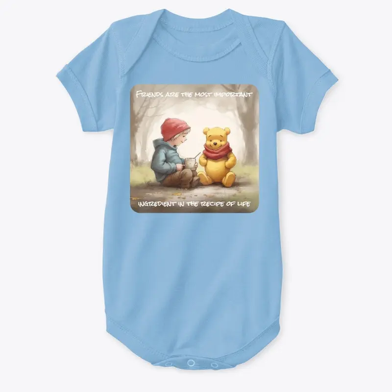 Winnie the Pooh Onesie | Friends Are..